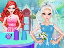 play free online barbie wedding dressup and makeup games